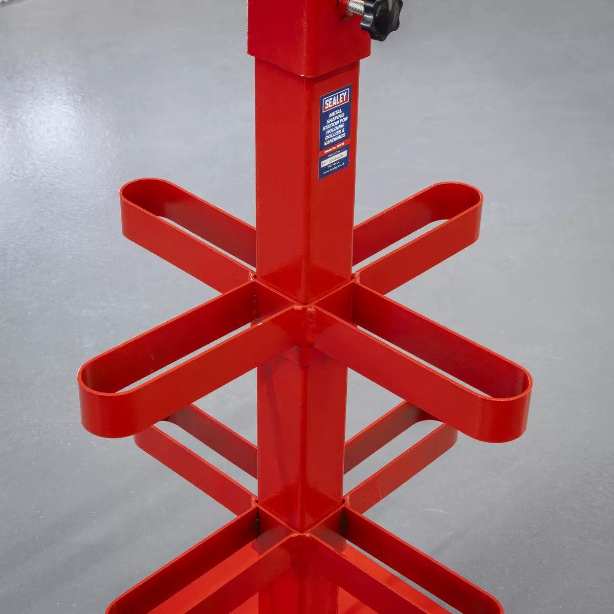 Sealey MW19 Metal Shaping Station for holding T-Dollies & Sandbags