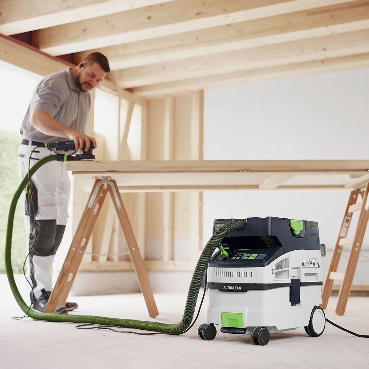 Festool CLEANTEC CTM MIDI I AC M-Class Wet and Dry Mobile Dust Extractor 15L 230V GB - 578554