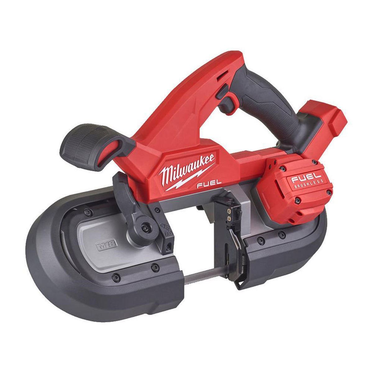 Milwaukee M18FBS85-0 18V FUEL Brushless 85mm Compact Bandsaw with 1 x 5.0Ah Battery & Charger