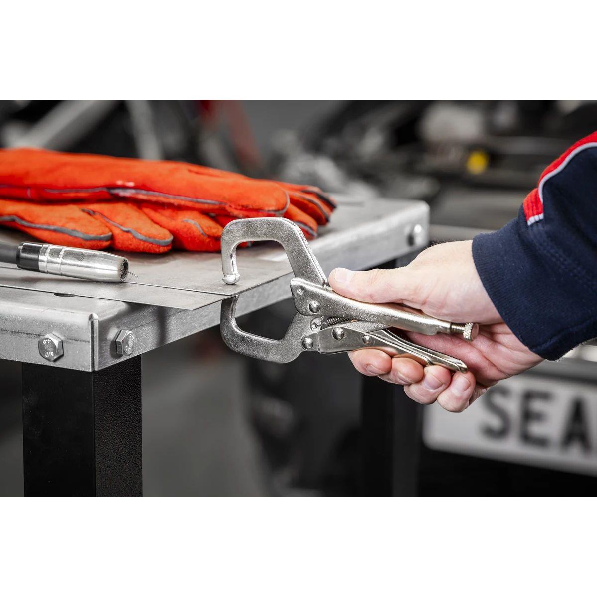 Sealey AK6802 Premier Locking Pliers Set with Tool Tray 10pc