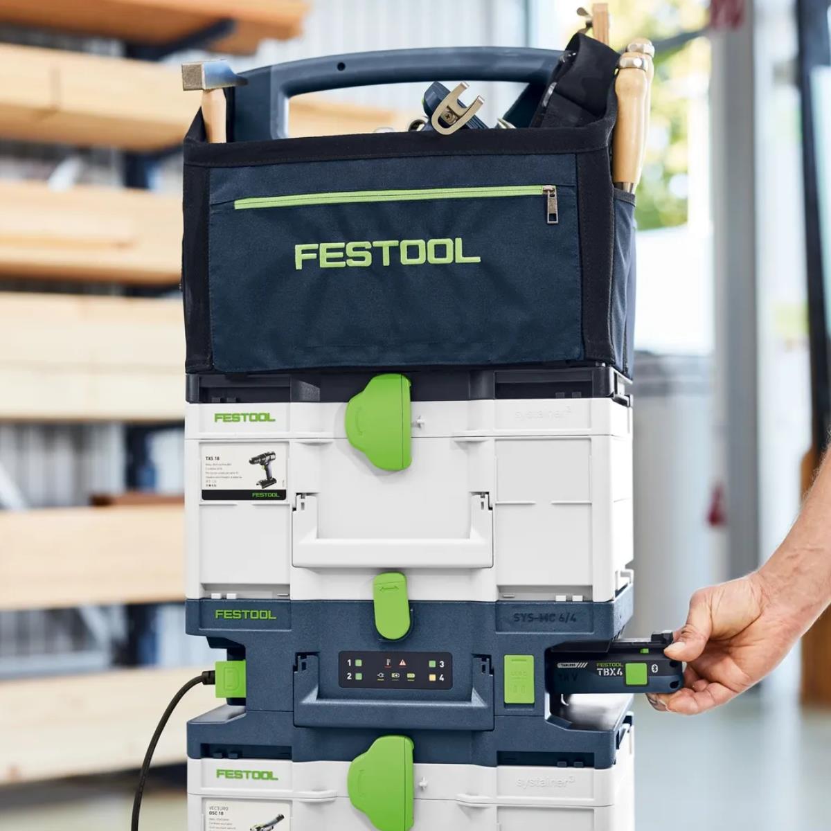 Festool SYS-MC 6/4 10.8 -18V 4 Port Rapid Charger 230V - 578502