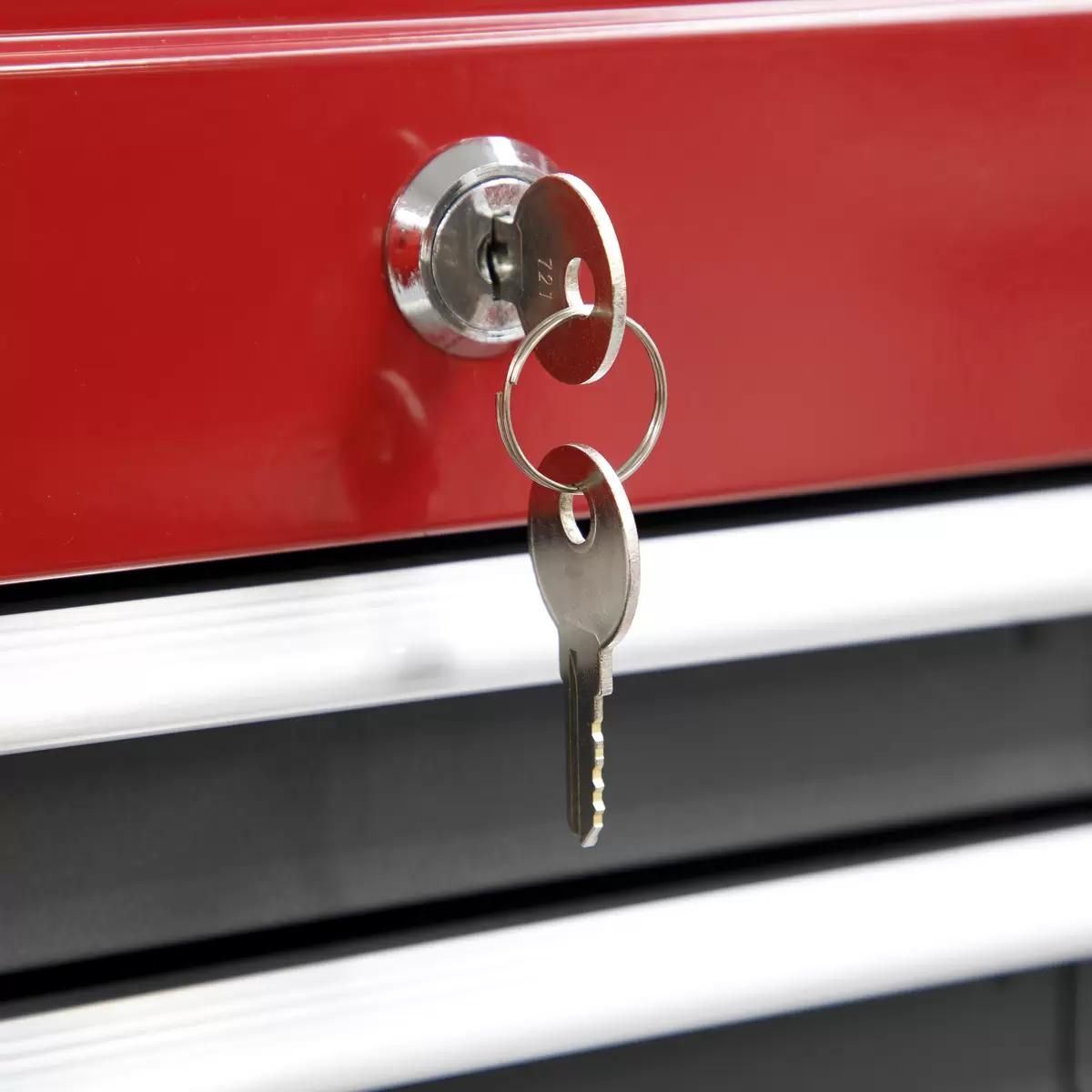 Sealey AP22309BB Mid-Box Tool Chest 3 Drawer with Ball-Bearing Slides