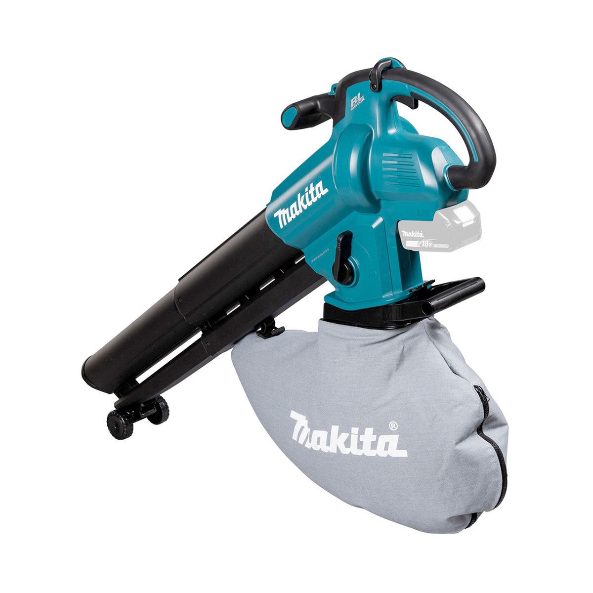 Makita DUB187Z 18V LXT Brushless Blower / Vacuum with 1 x 6.0Ah Battery & Charger