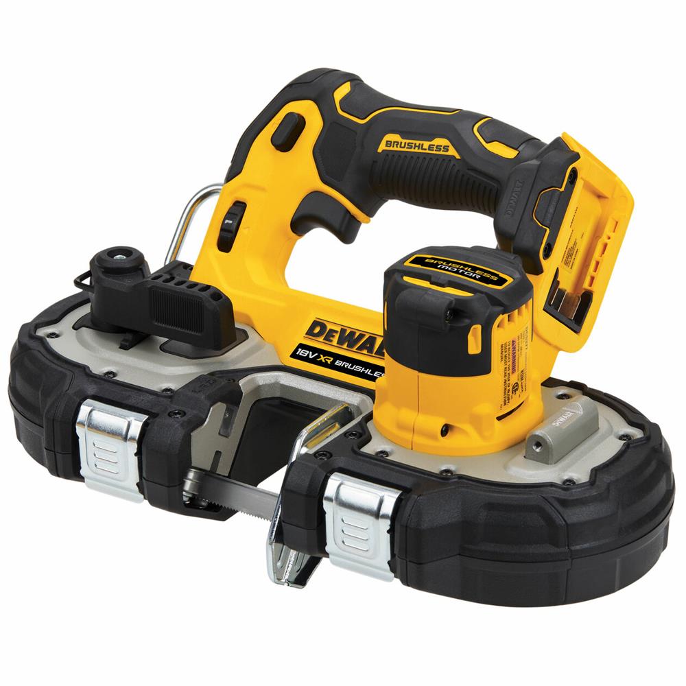 DeWalt DCS377NT 18V XR Brushless Compact Bandsaw Body Only With Kitbox for Easy Portability