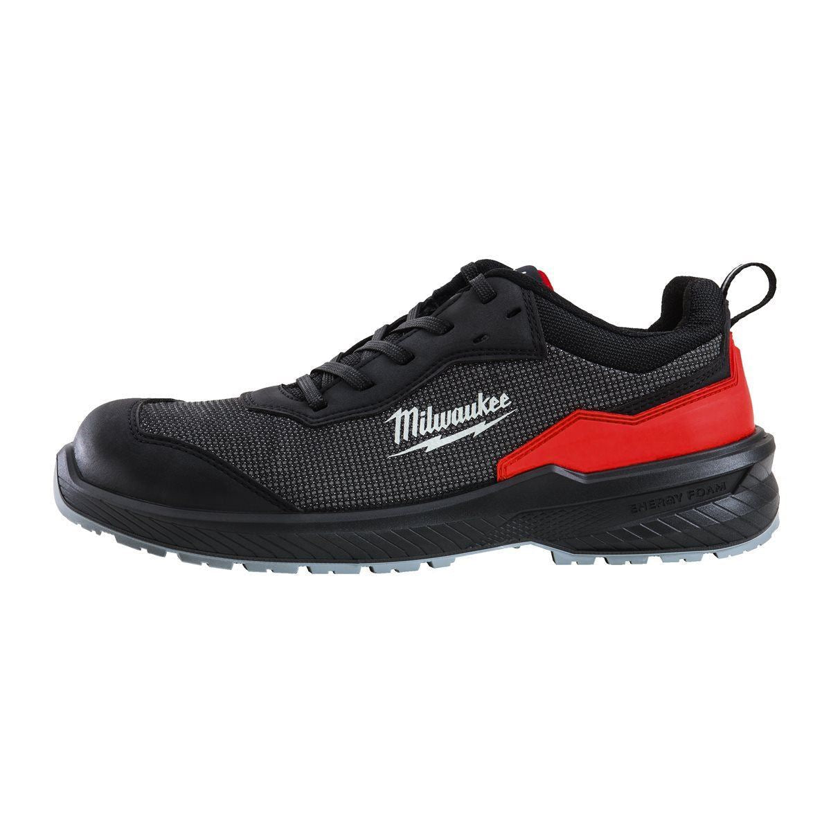 Milwaukee Flextred S1PS Safety Trainers Black Size 8 - 4932493694