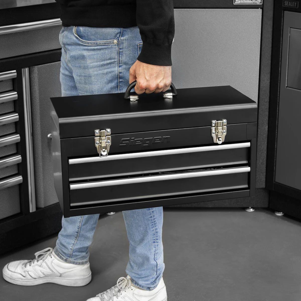 Sealey S01055 2 Drawer Portable Tool Chest with 90pc Tool Kit