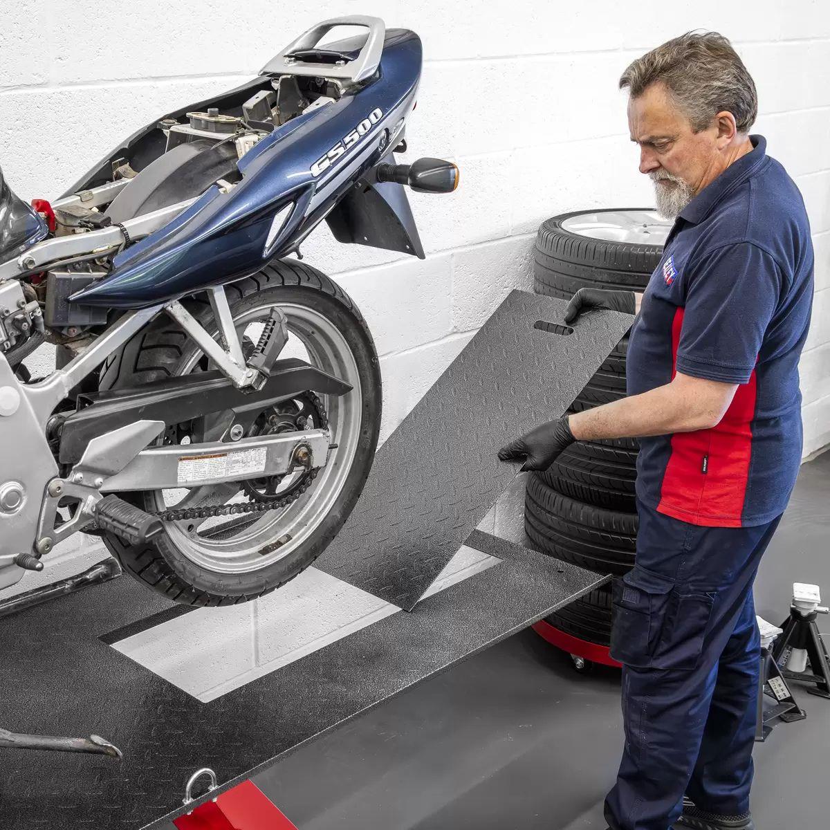 Sealey MC401A Motorcycle Hydraulic Lift 454kg Capacity