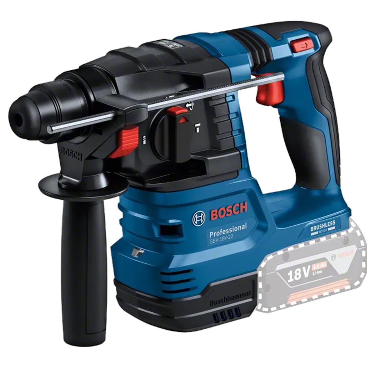 Bosch 0615A5008A 18V Brushless 3 Piece Tool Kit with 2 x 4.0Ah Battery, Charger & Tool Bag