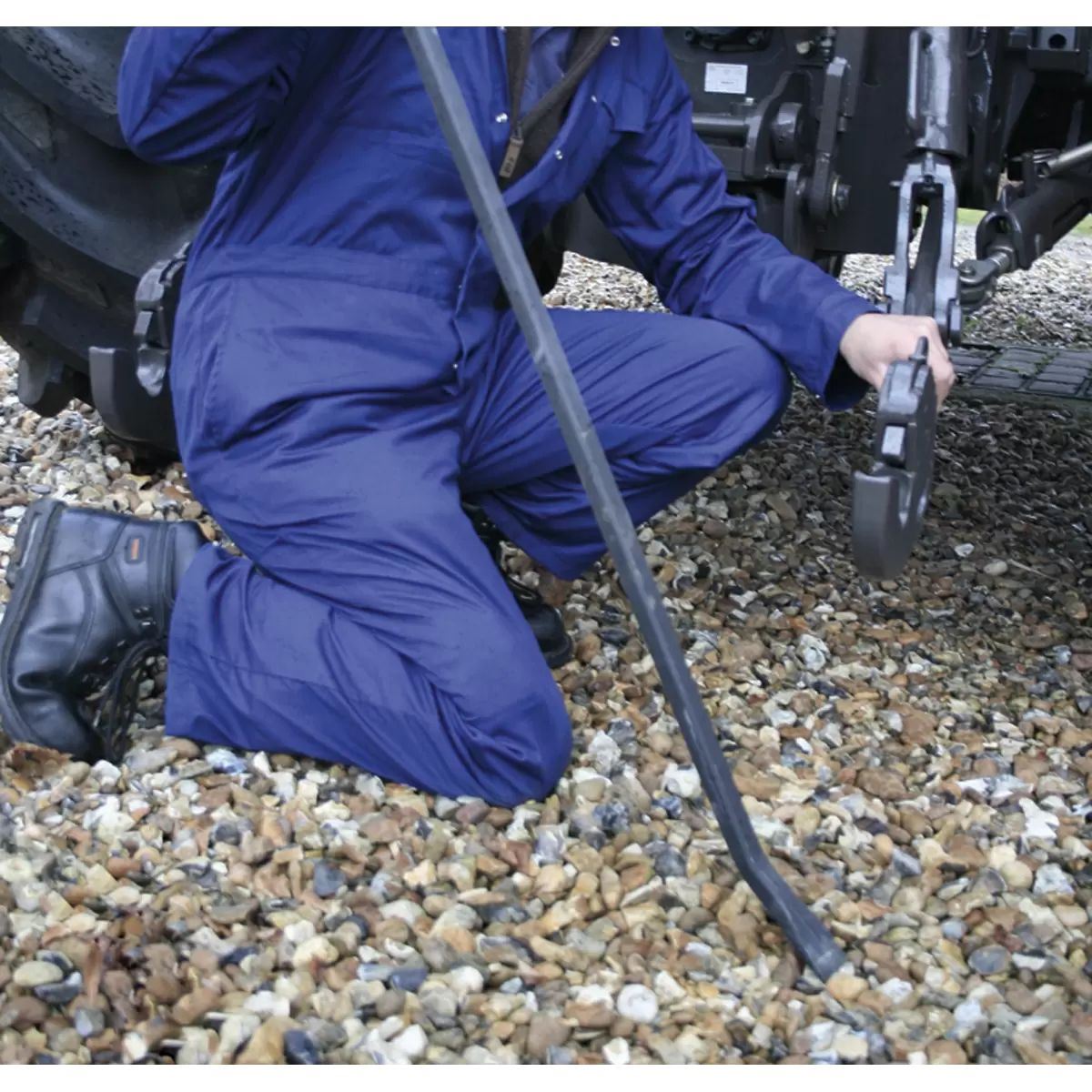 Sealey AK9134 Heavy-Duty 45° Pry Bar with Hammer Cap 1220mm