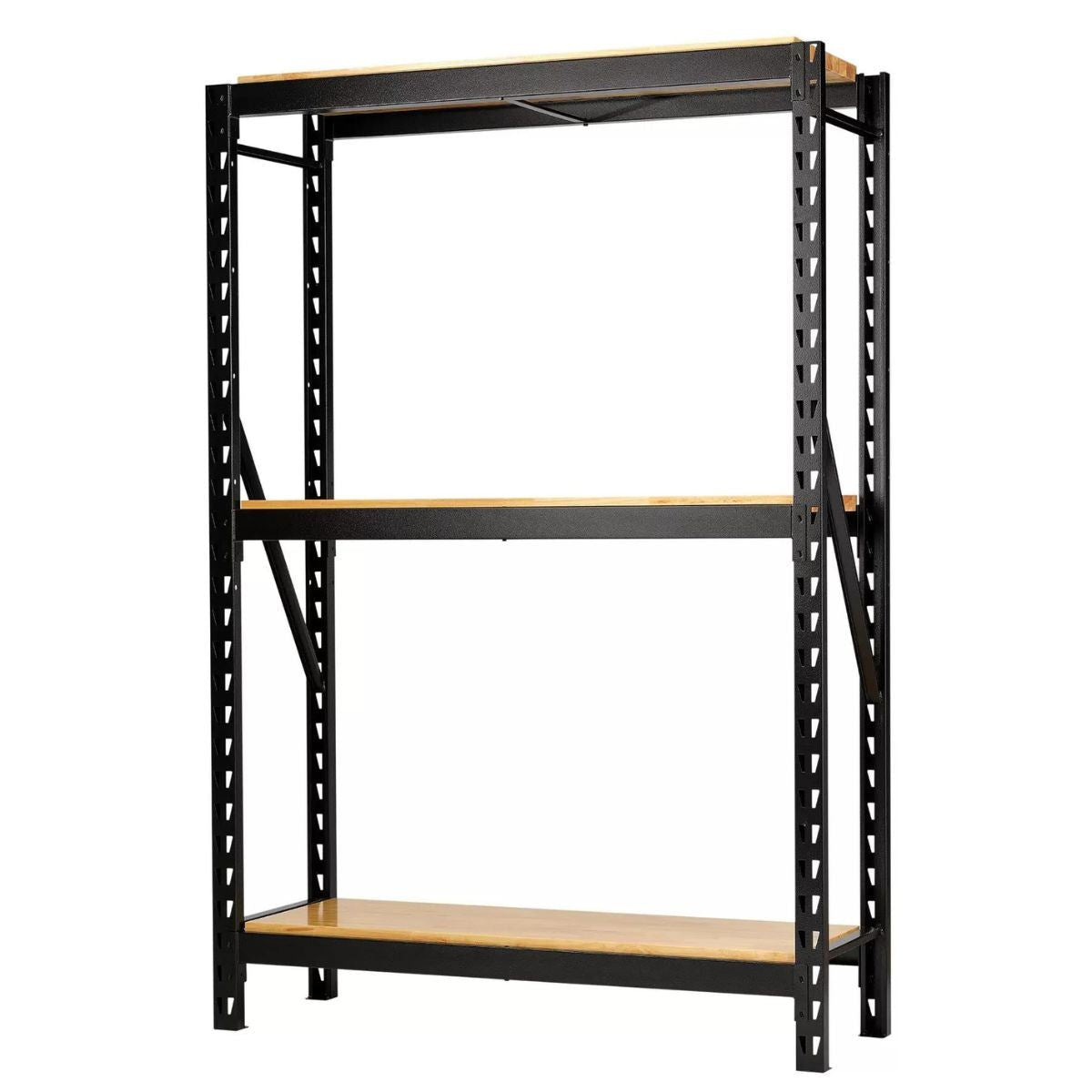Draper MS400-54-14PC W Bunker Modular 3 Tier Racking with Hardwood Shelving 1500mm 27793