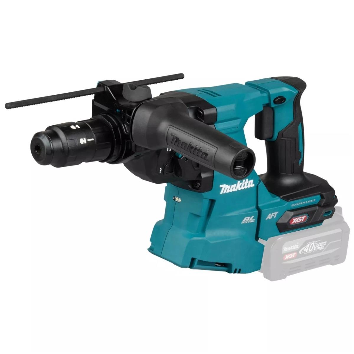 Makita HR012GZ03 40V Max XGT Brushless SDS-Plus Rotary Hammer Drill with Dust Collector & Quick Change Chuck in Case