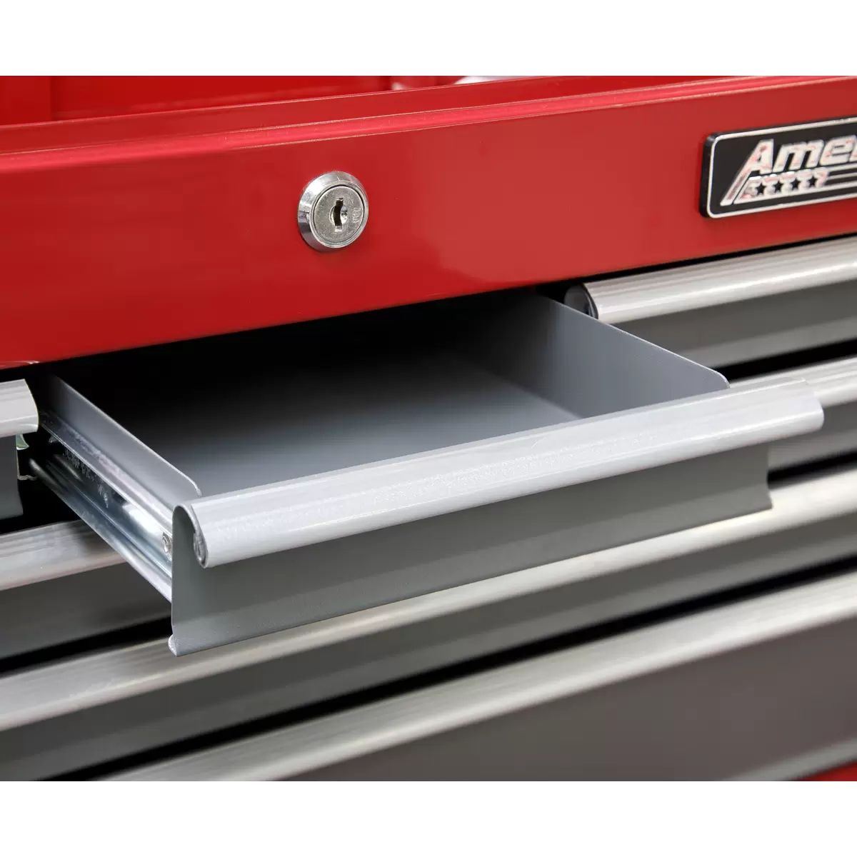 Sealey AP2201BB 6 Drawer Topchest with Ball-Bearing Slides Red/Grey