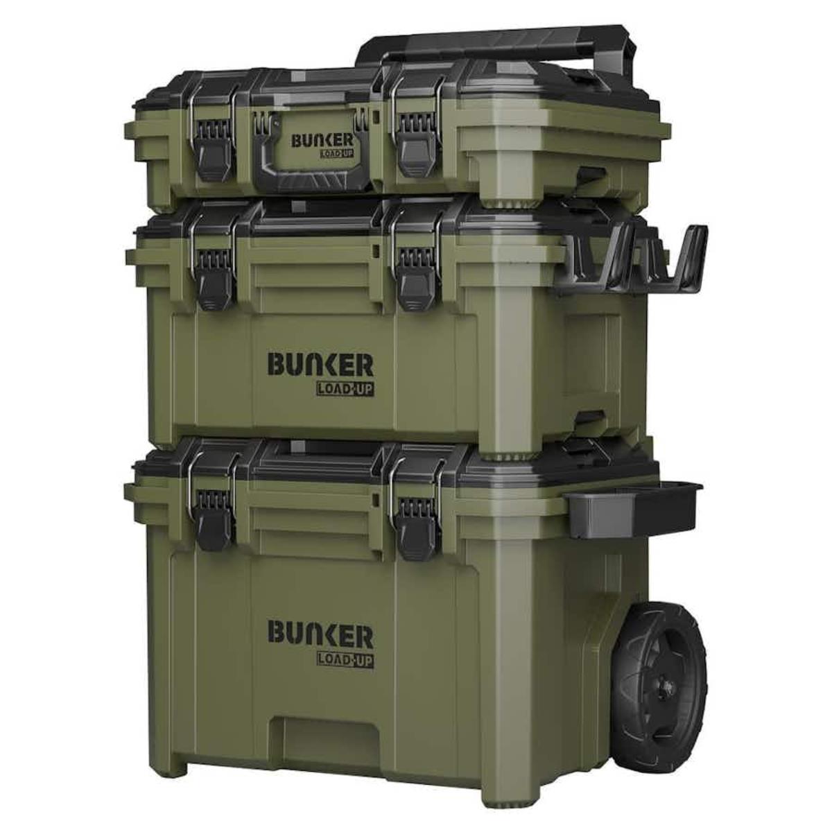 BUNKER B600-9PC Load-Up 9 Piece Stacking Storage System - 31644