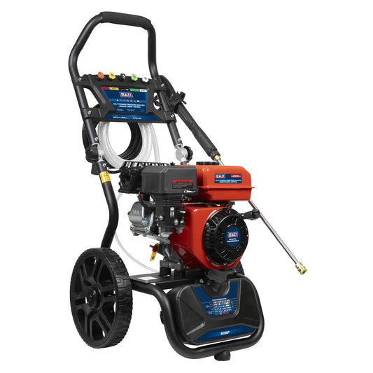 Sealey PWM2500SP Self-priming Petrol Pressure Washer 220bar 540L/hr