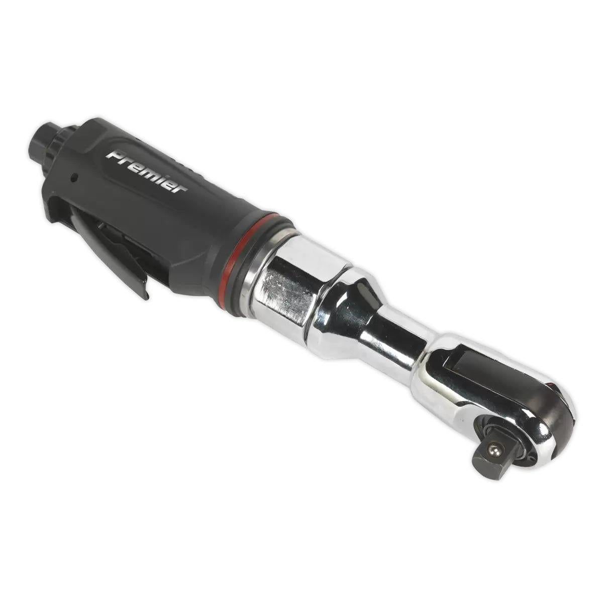Sealey SA608 Premier Air Ratchet Wrench 1/2 Inch Sq Drive