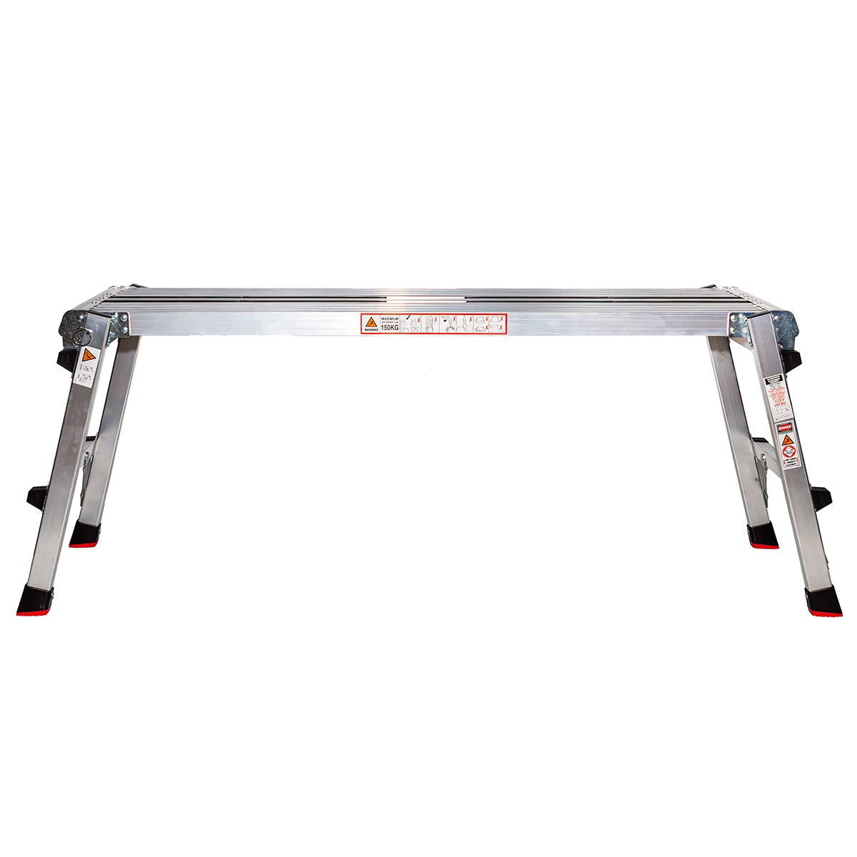 Excel Heavy Duty Aluminium Platform Work Bench Folding Hop Up 1190 x 306 mm Pack of 2
