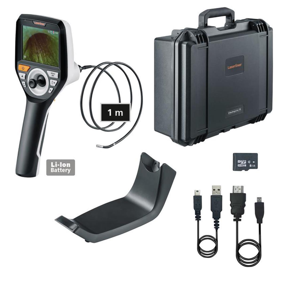 Laserliner 082.277A Video Inspector 3D Micro Professional Video Inspection System 32070