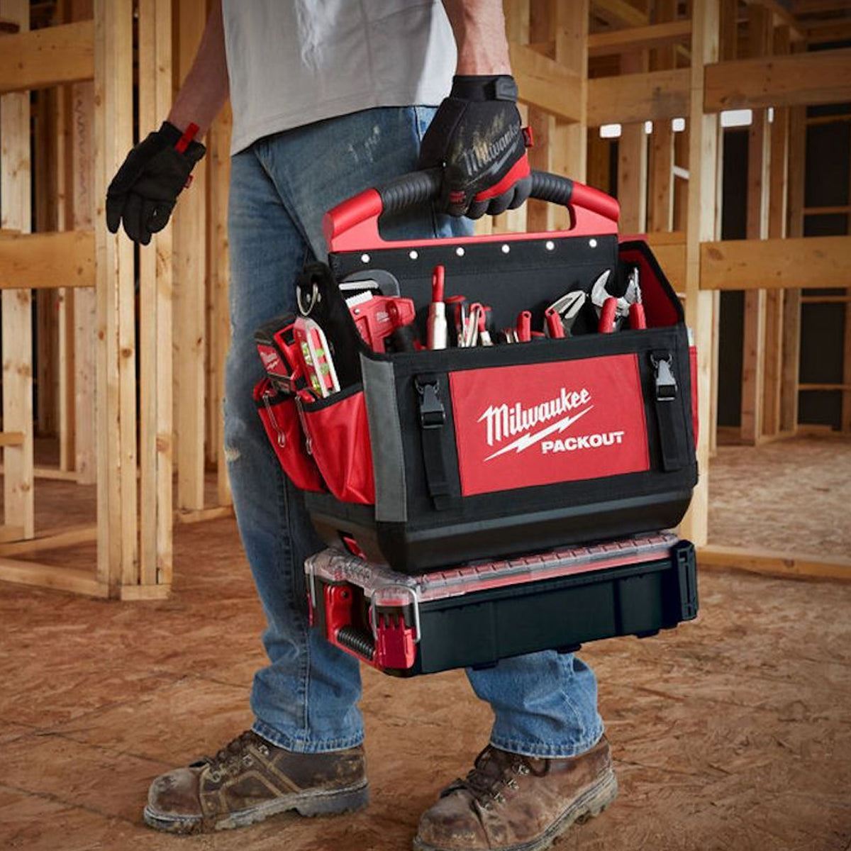Milwaukee 50cm Packout Tote Tool Bag 4932464086