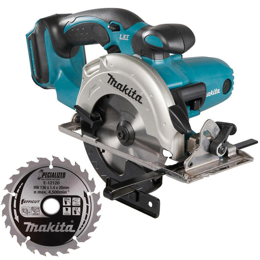 Makita DSS501Z 18V LXT 136mm Circular Saw with 25T TCT Blade