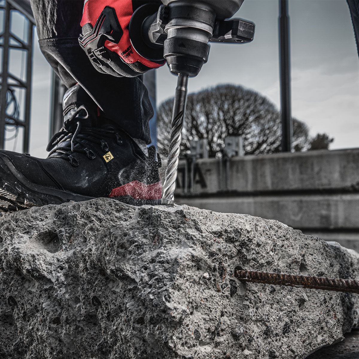 Milwaukee 7 Piece SDS+ MX4 Drill Bit Set 4932500060