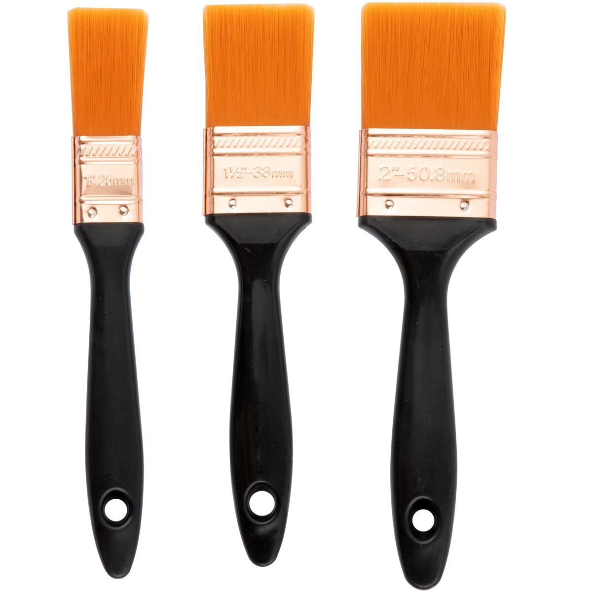 Kendo 3-Piece Paint Brush Set (1