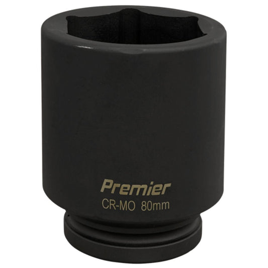 Sealey IS180D 80mm 1"Sq Drive Deep Impact Socket
