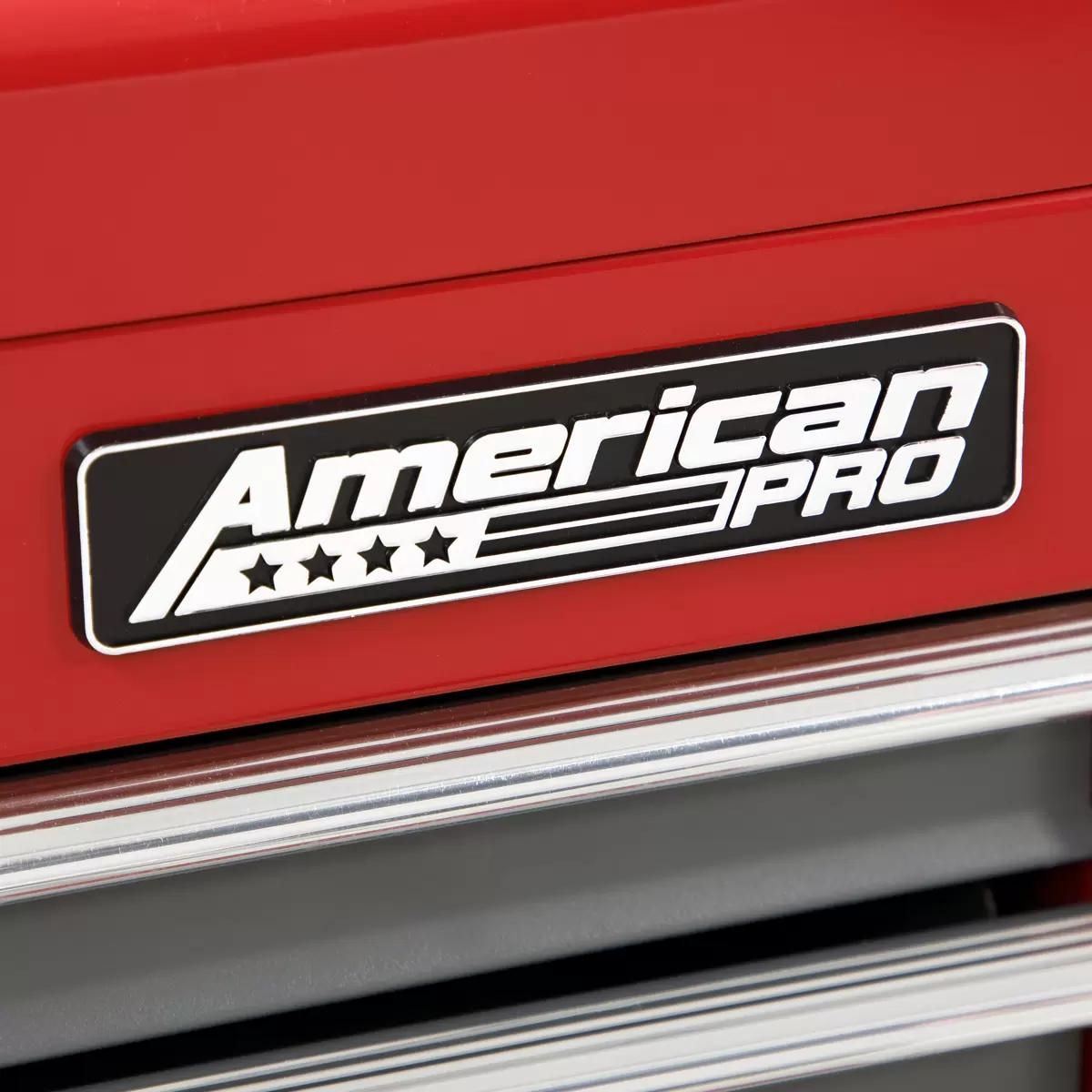 Sealey AP22509BB 9 Drawer Topchest with Ball-Bearing Slides Red/Grey