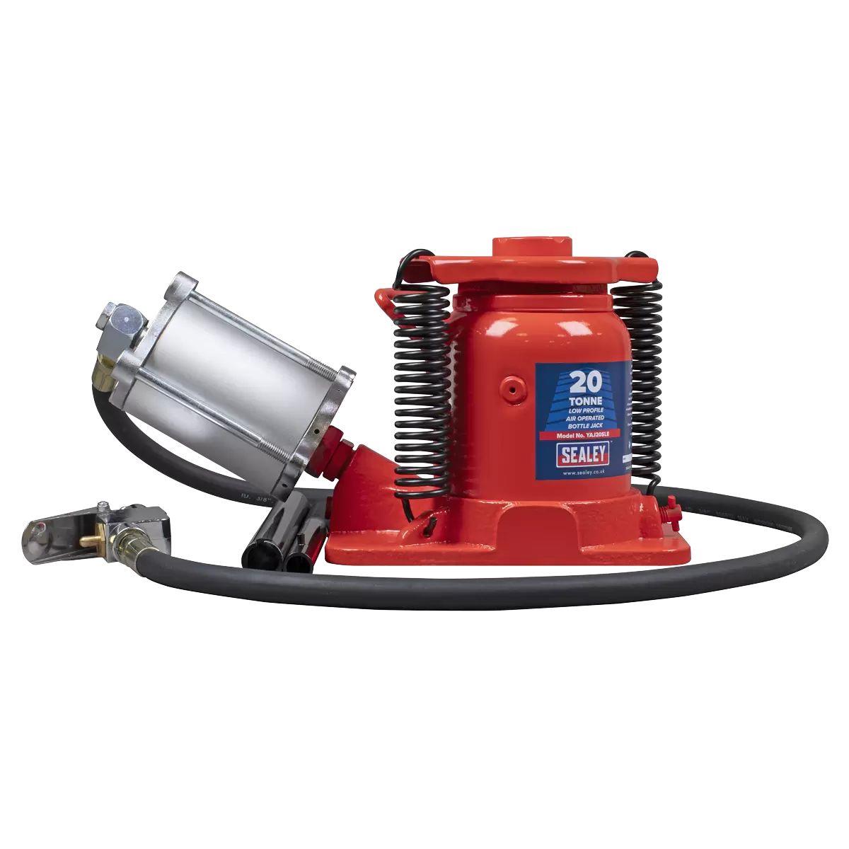Sealey YAJ20SLE Low Profile Air Operated Hydraulic Bottle Jack 20 Tonne