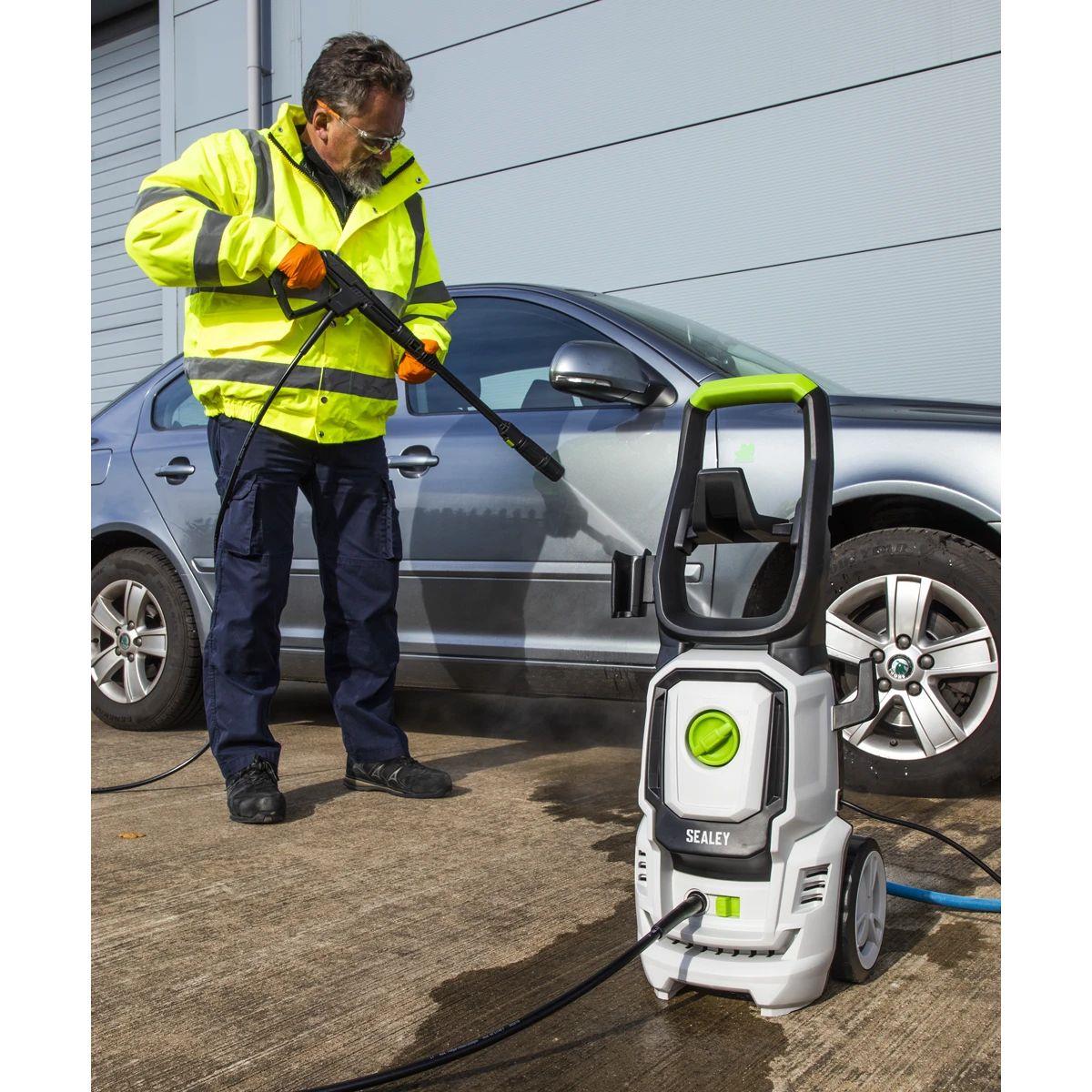 Sealey PW1860 Pressure Washer 240V/1600W with TSS & Rota blast Nozzle