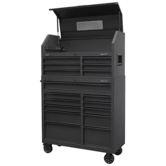 Sealey AP41BESTACK 17 Drawer Tool Chest Combination Soft Close Drawers Power Bar