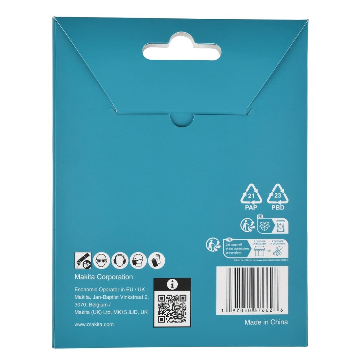 Makita D-82725 Triangular Net Sanding Pad 93mm A120 Pack of 5