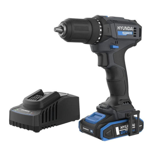 Hyundai DD20S-40TT 20V Cordless Drill Driver 1 X 2Ah Battery and Charger