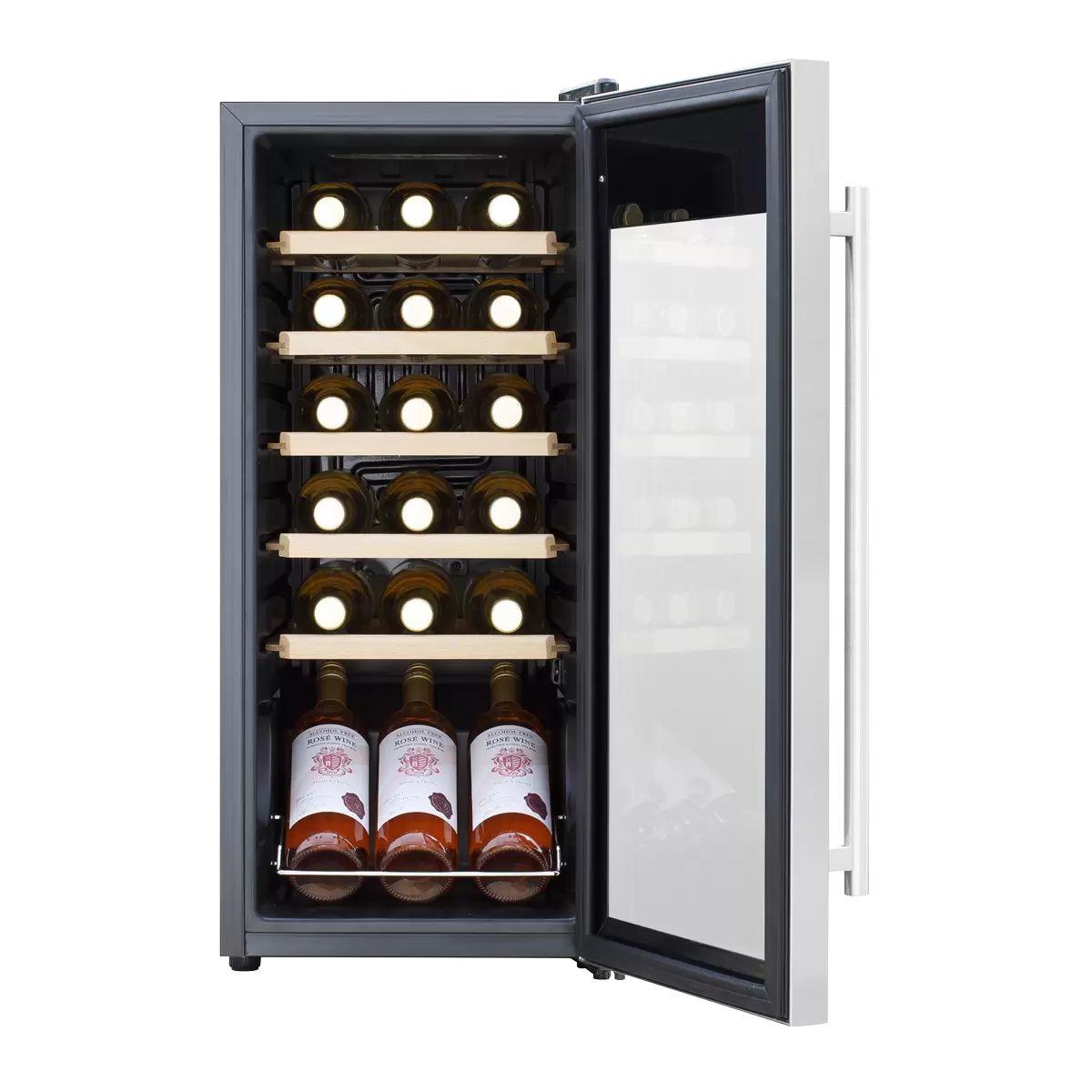 Sealey DH29 Baridi 18 Bottle Drinks Fridge & Cooler Stainless Steel