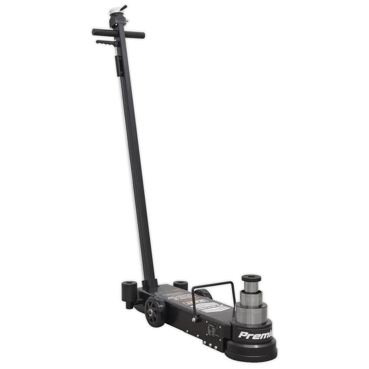 Sealey YAJ10-40LELR Long Reach/Low Profile Air Operated Telescopic Jack 10-40 Tonne