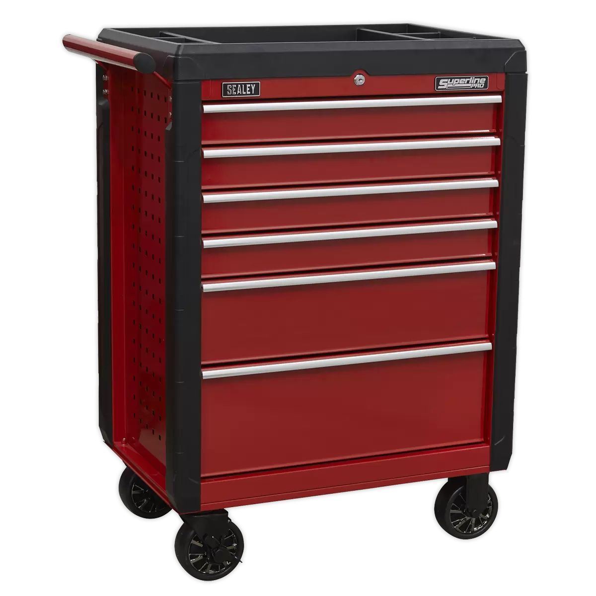 Sealey AP3410STACK Top chest 4 Drawer & Roll cab 6 Drawer Combination