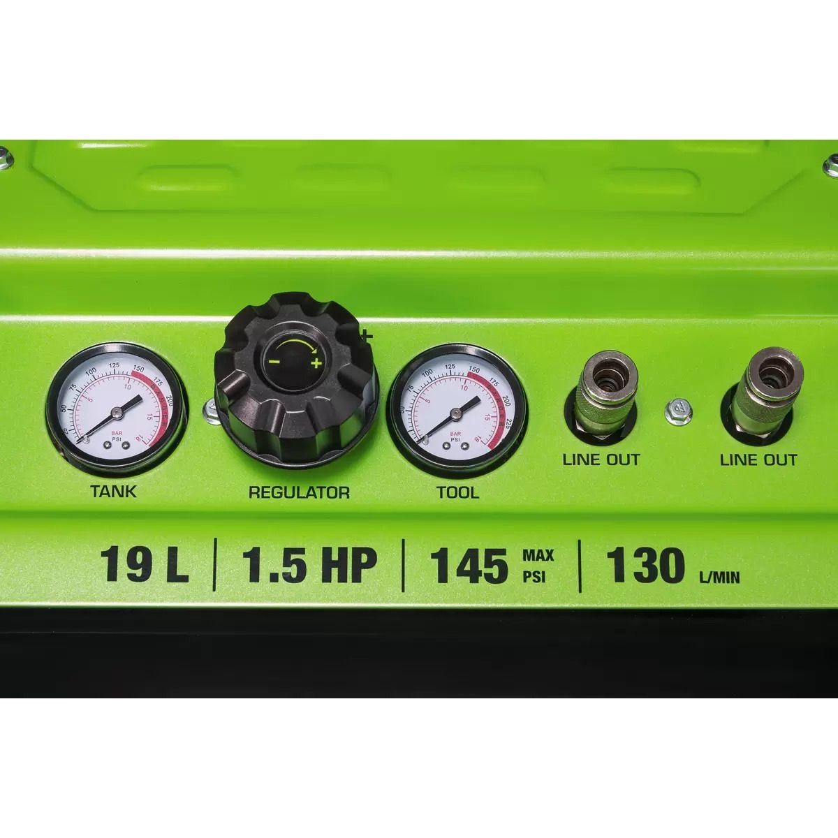 Sealey SAC1900 19L Oil-Free Air Compressor 1.5HP Direct Drive for Powerful, Quiet Performance