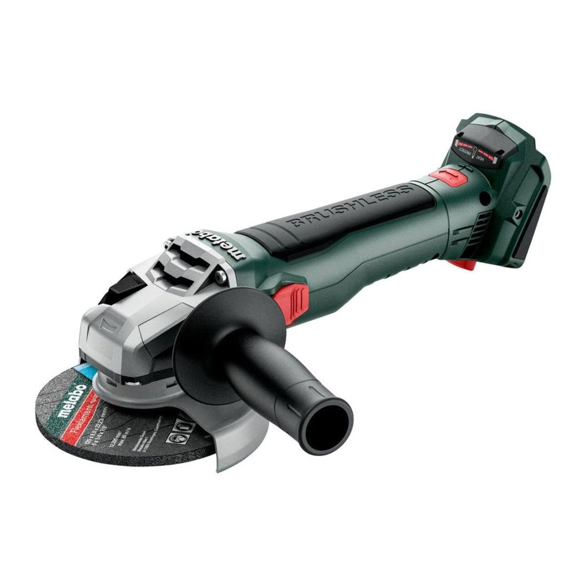 Metabo W 18 LT BL 11-125 18V 125mm Brushless Angle Grinder with 1 x 5.2Ah Battery & Charger