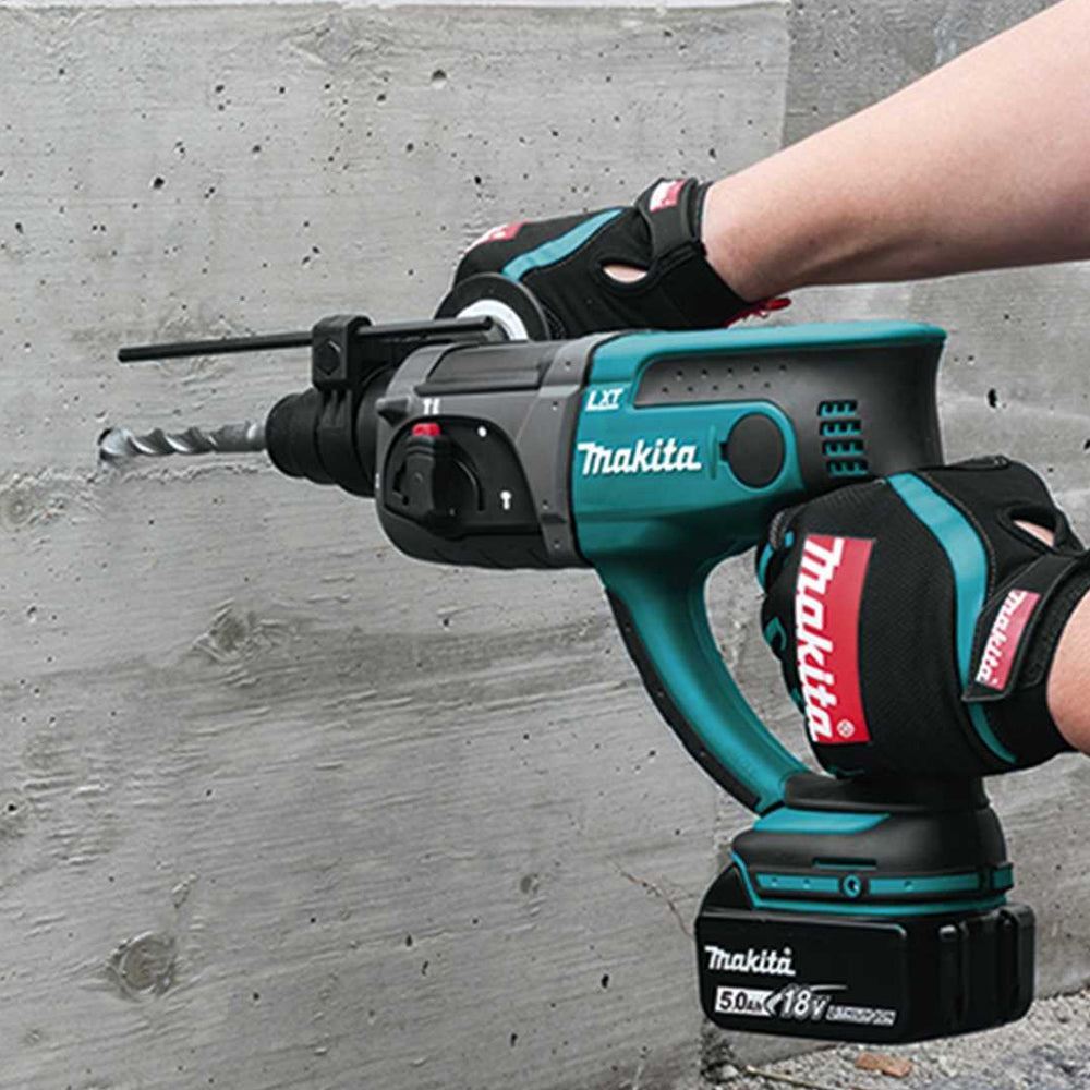 Makita DHR202Z 18V SDS+ Rotary Hammer Drill With 5 Piece Drill Bit Set