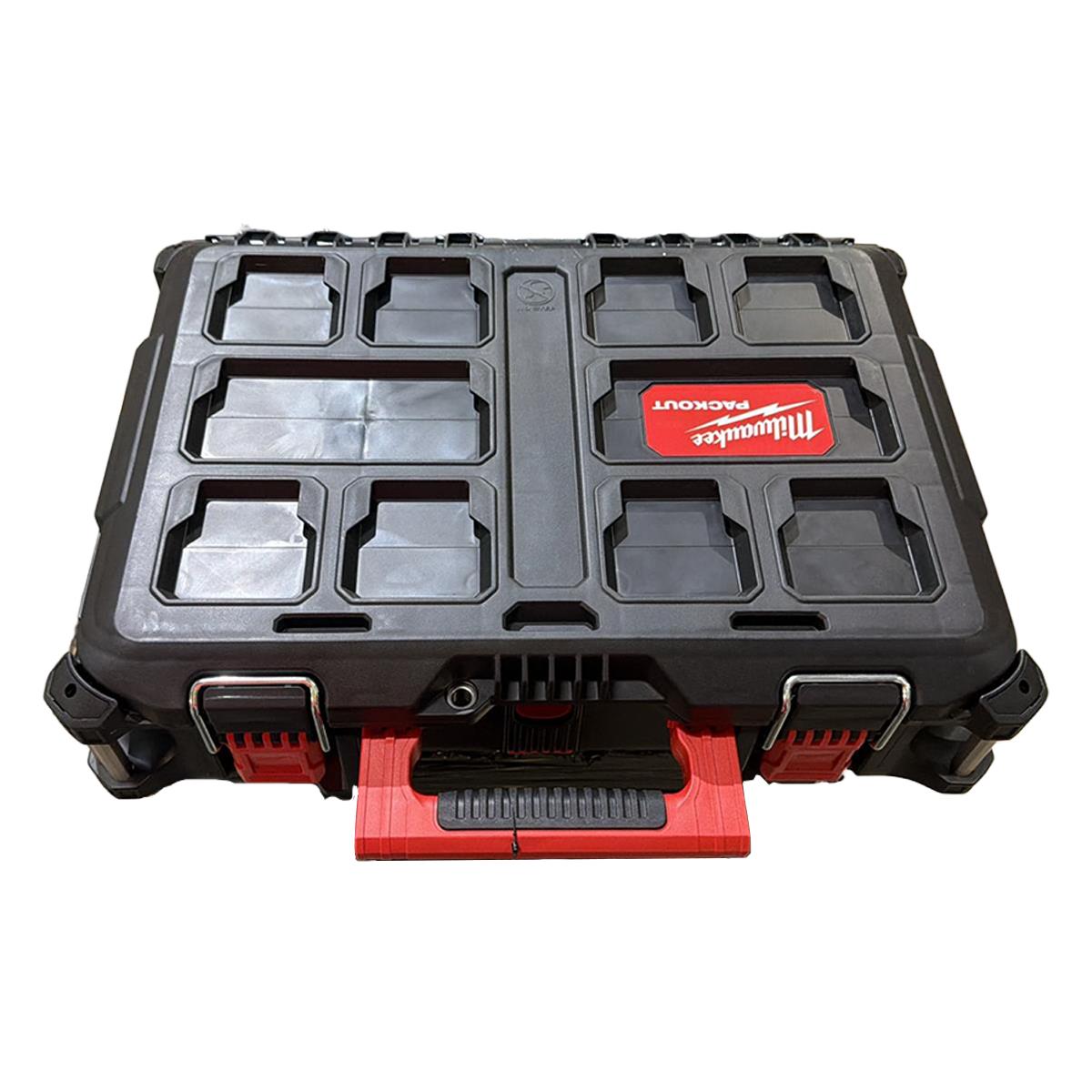 Milwaukee Packout Tool Case with Interior Organiser Trays 4932464080 Item Condition Used