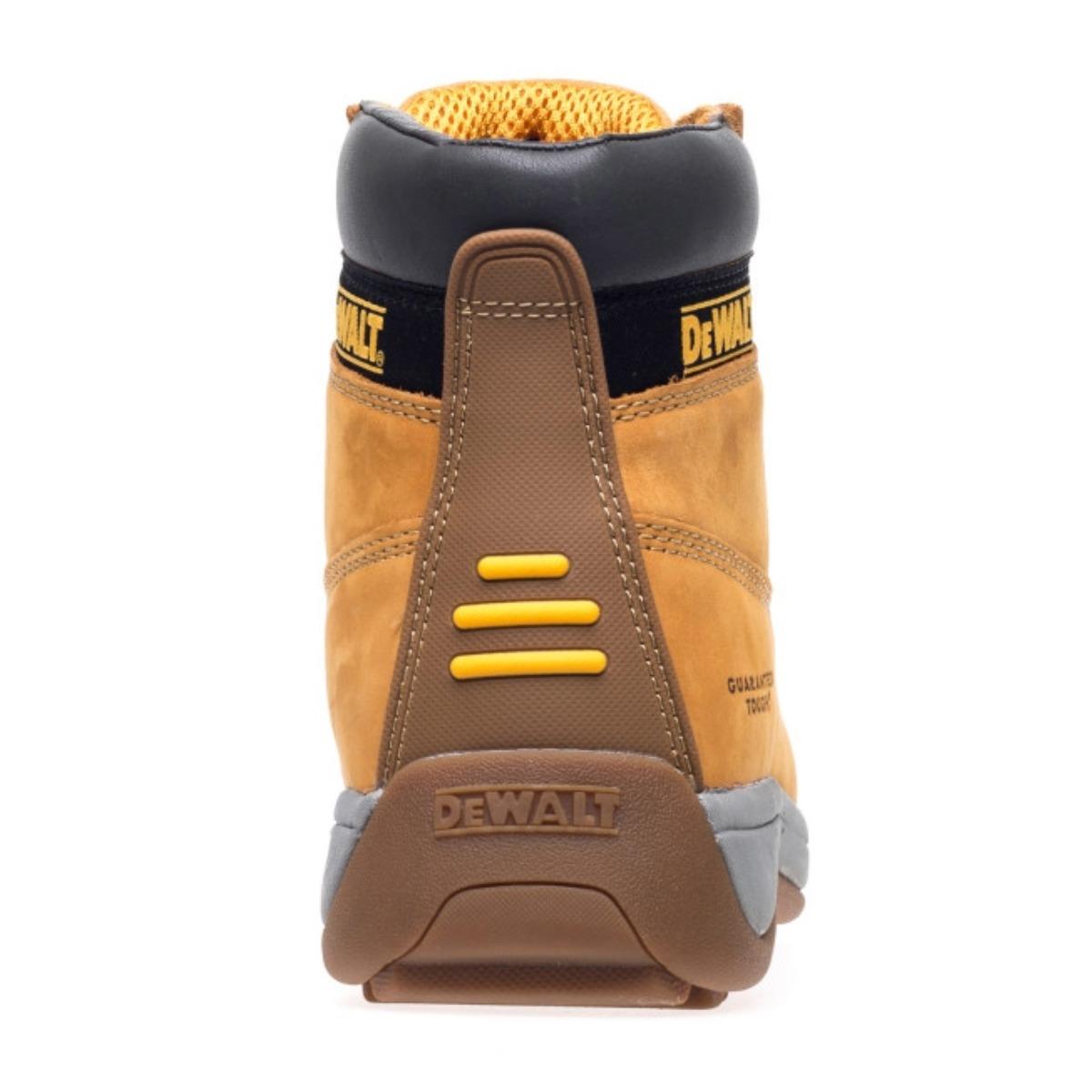 Dewalt Apprentice Nubuck Hiker Safety Boots Honey - Size 8
