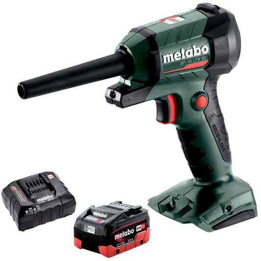 Metabo BP 18 LTX BL 18V Brushless Blower with 1 x 5.5Ah Battery & Charger