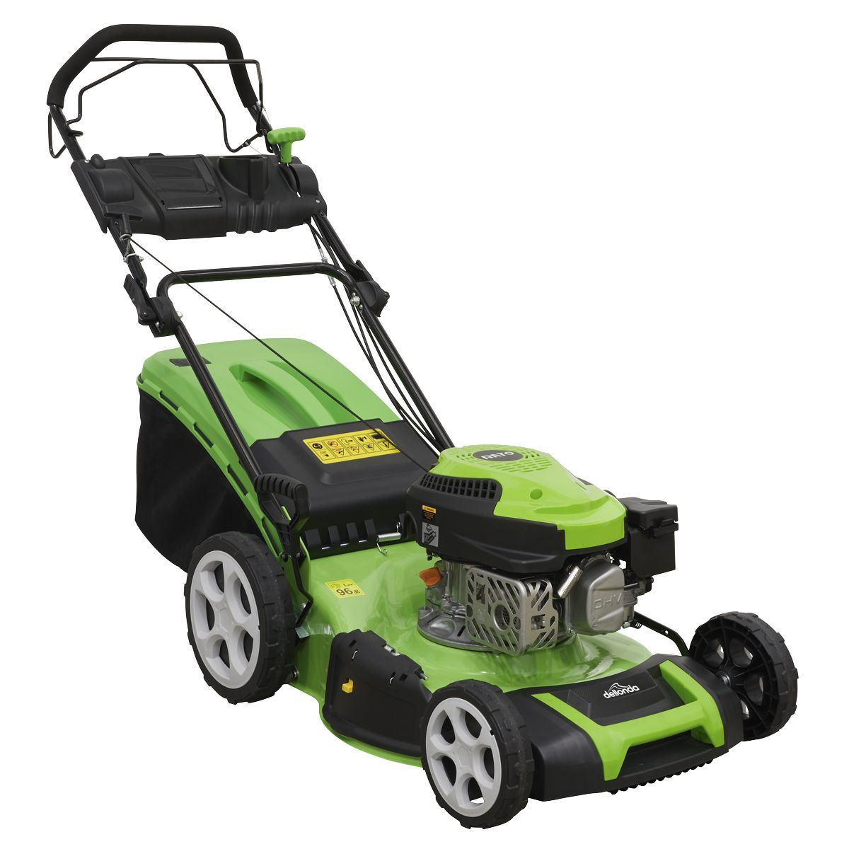 Sealey DG101 Dellonda 4-Stroke Self-Propelled Petrol Lawnmower 18