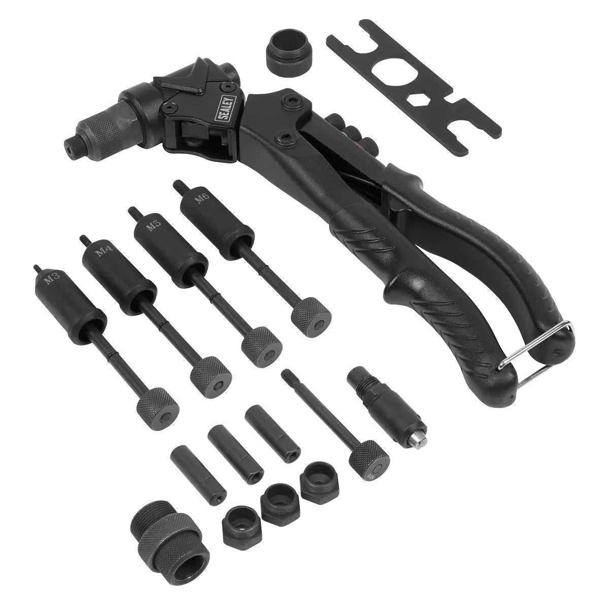 Sealey AK396 Blind Nut & Stud Riveting Kit