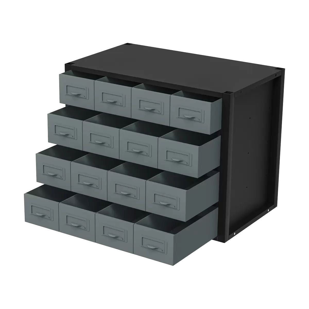Sealey APMRM5 Modular Racking Mid Unit with 16 Small Drawers 580mm Storage for Organizing Tools