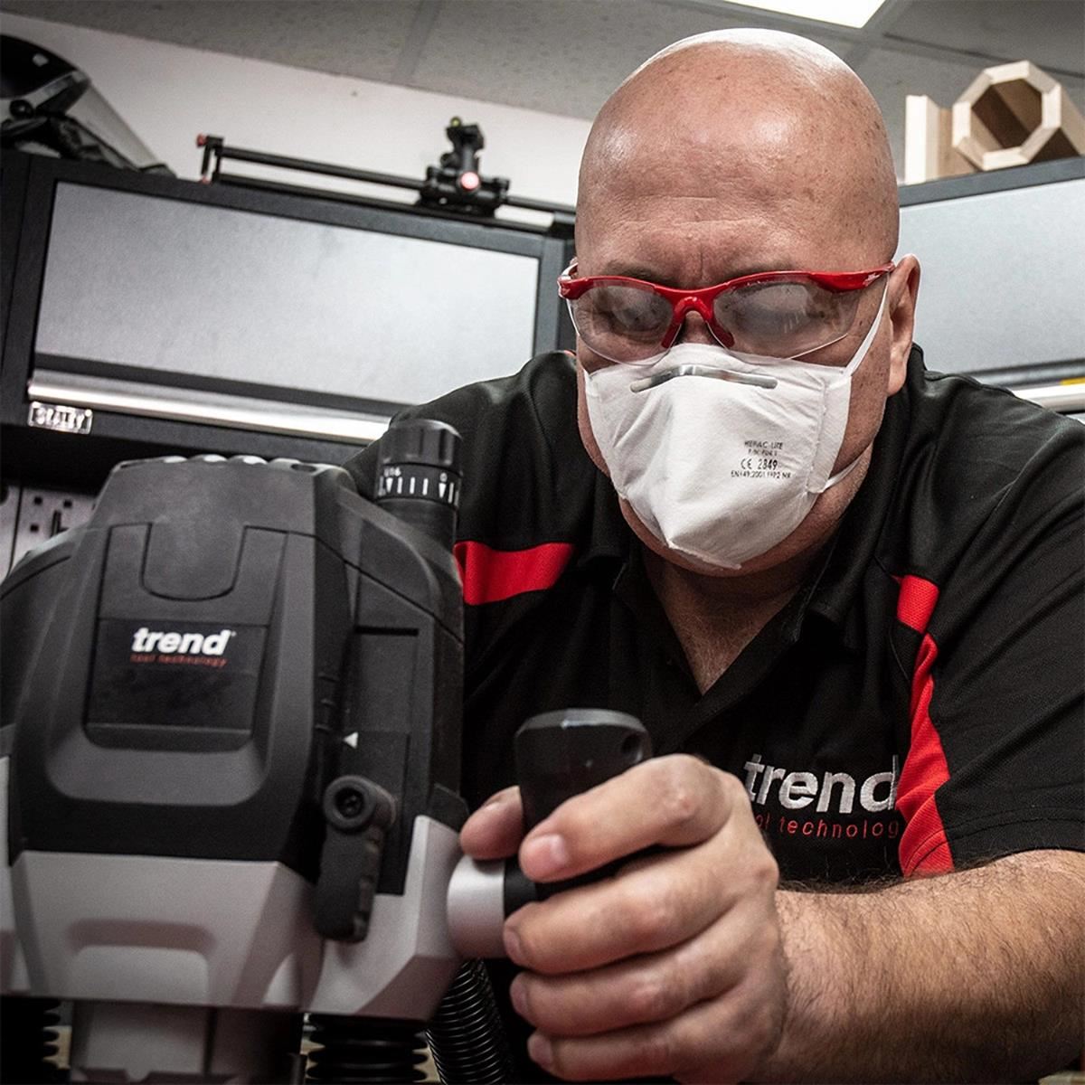 Trend RPE/FFP2/A/5 FFP2 HEPAC Filter Respirator Face Mask Pack of 5