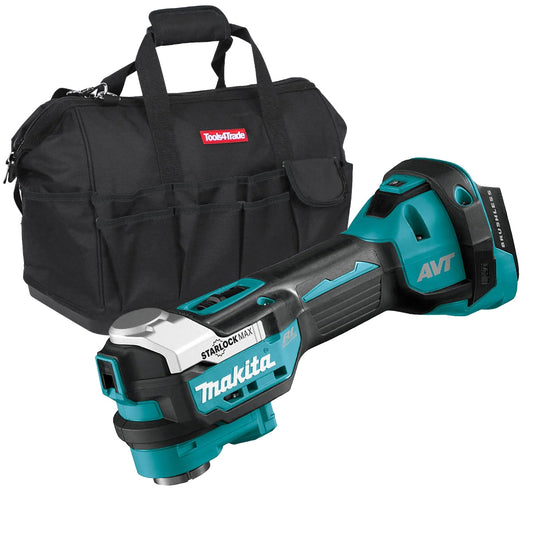 Makita DTM52Z 18V LXT Brushless Multi Tool Starlock Keyless Change & Tool Bag