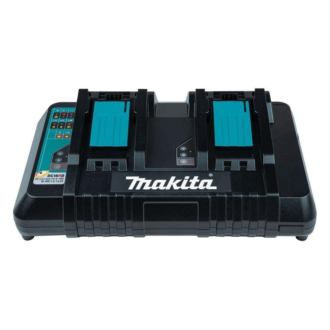 Makita 197627-6 18V LXT Power Source Kit 4 x 5.0Ah with Twin Charger & Makpac Carry Case