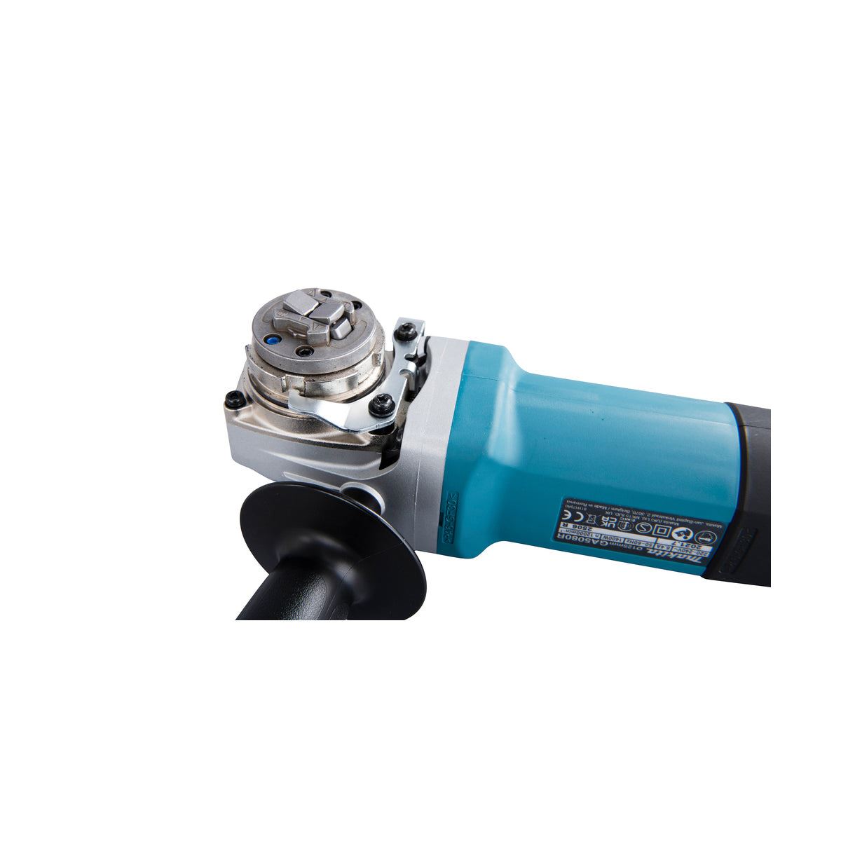 Makita GA5080RX05/2 125mm Corded Angle Grinder 240V Heavy-Duty Grinder for Precision Cutting & Grinding