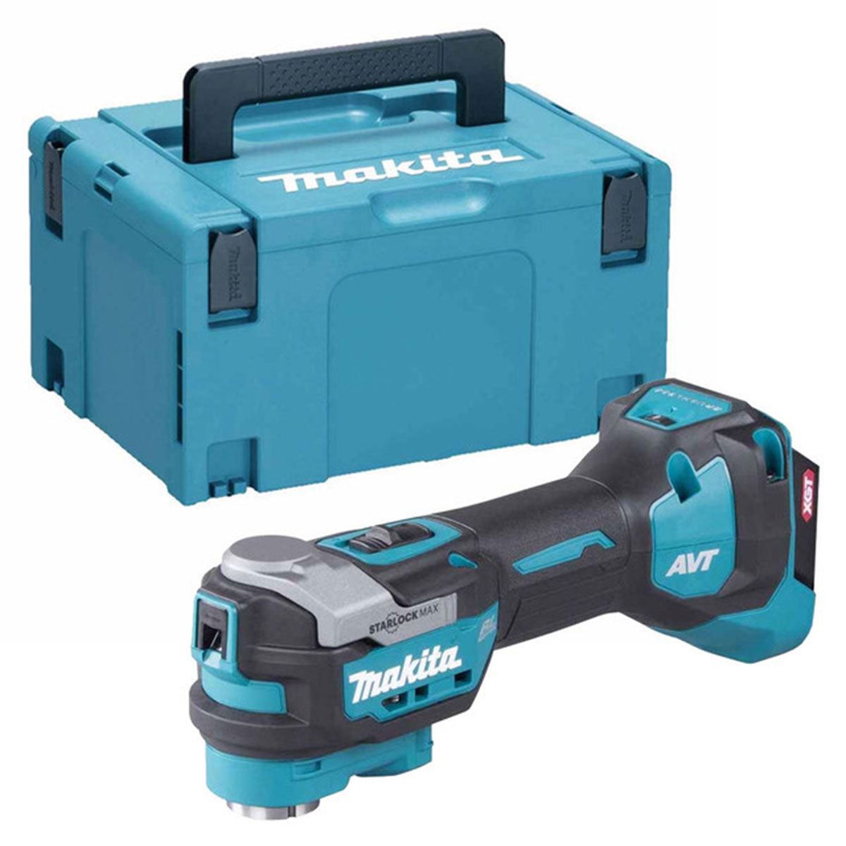 Makita TM001GZ02 40VMax XGT Brushless Cordless Multi Tool with 1 x 4.0Ah Battery Charger & Case