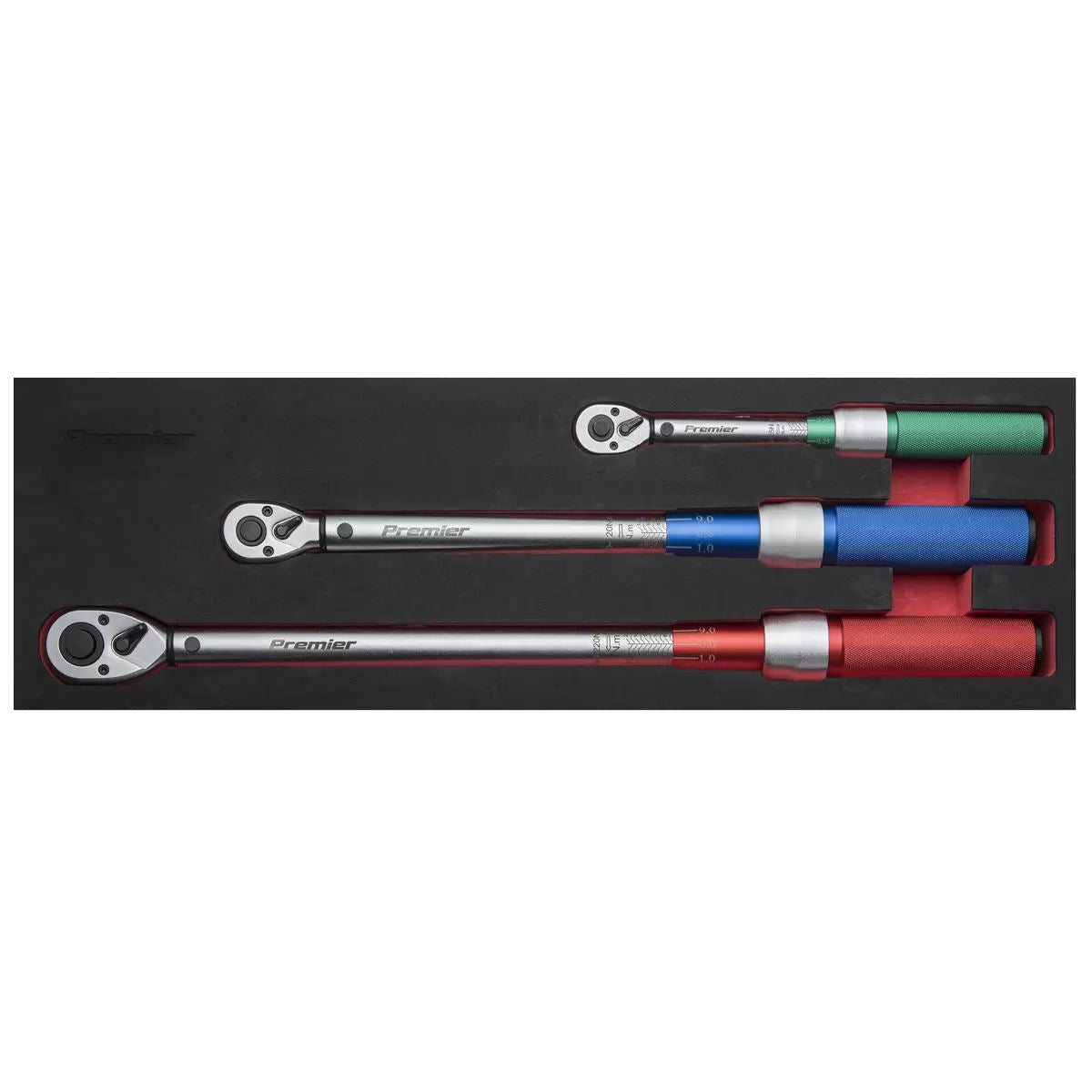 Sealey STW900SET Torque Wrench Micrometer Style 3pc Set